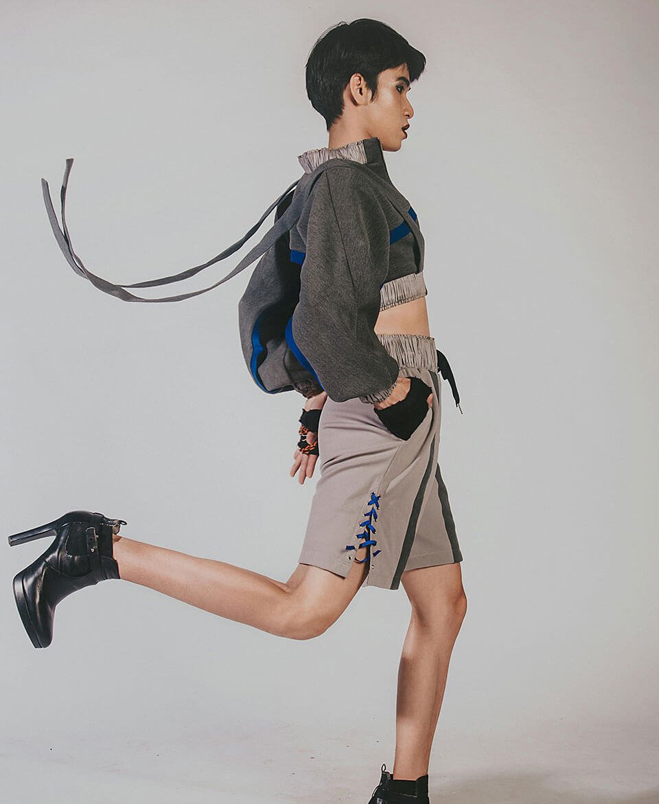 Giacca gessata professionale